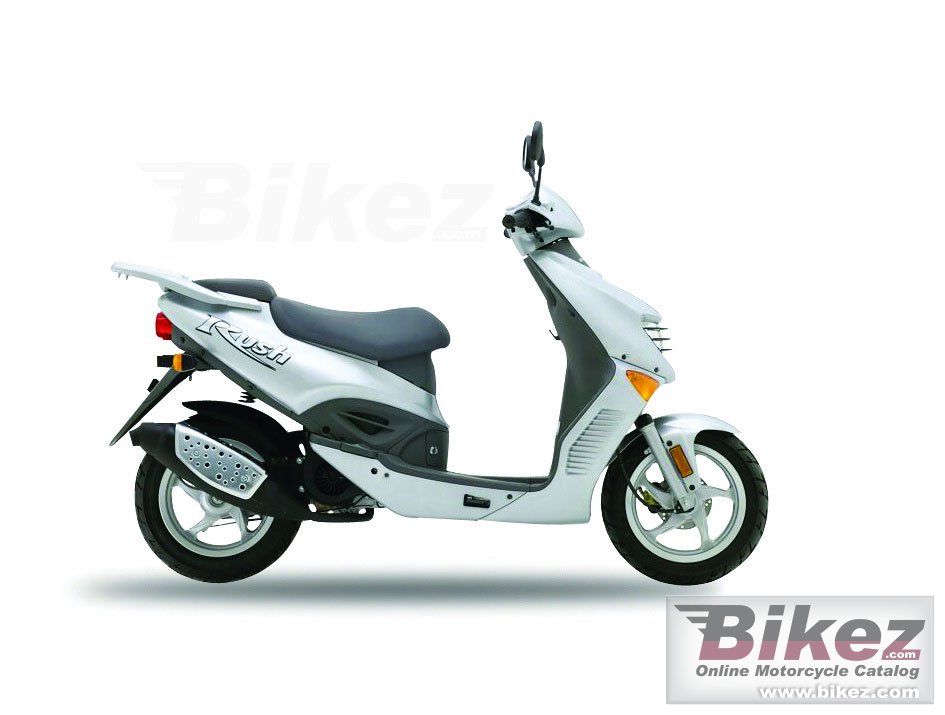 Big Hyosung rush 50 picture and wallpaper from Bikez.com